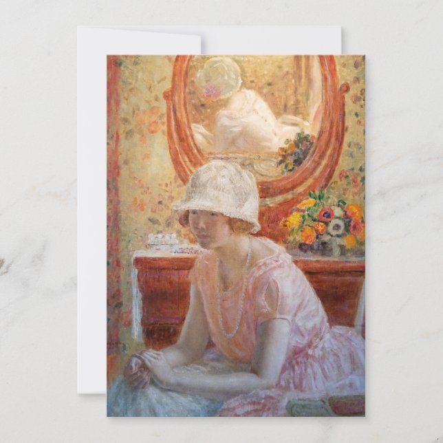 La fille devant un miroir | Frederick Carl Friesek (Devant)