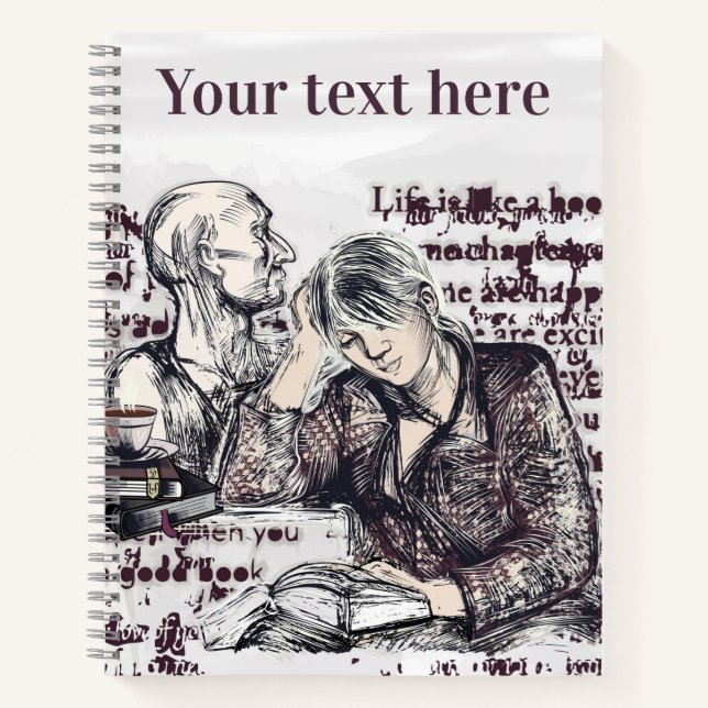 La fille lisant un livre (Devant)