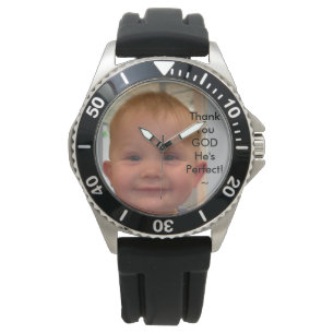 La fin de support de montre élèvent la montre de