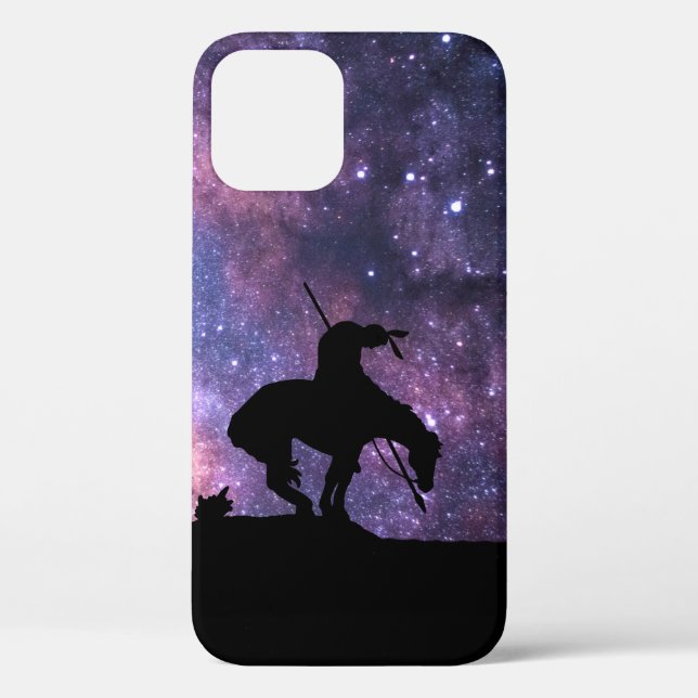 La fin du Coque iphone de la silhouette du sentier (Verso)