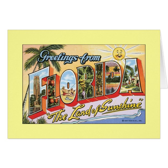 La Floride - la terre du soleil (Devant horizontal)