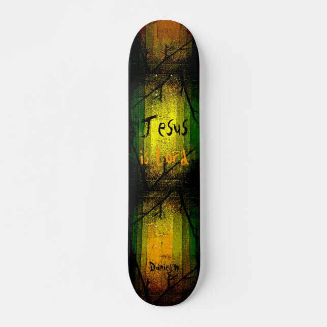 La foi chrétienne Jésus est seigneur Skateboard (Devant)