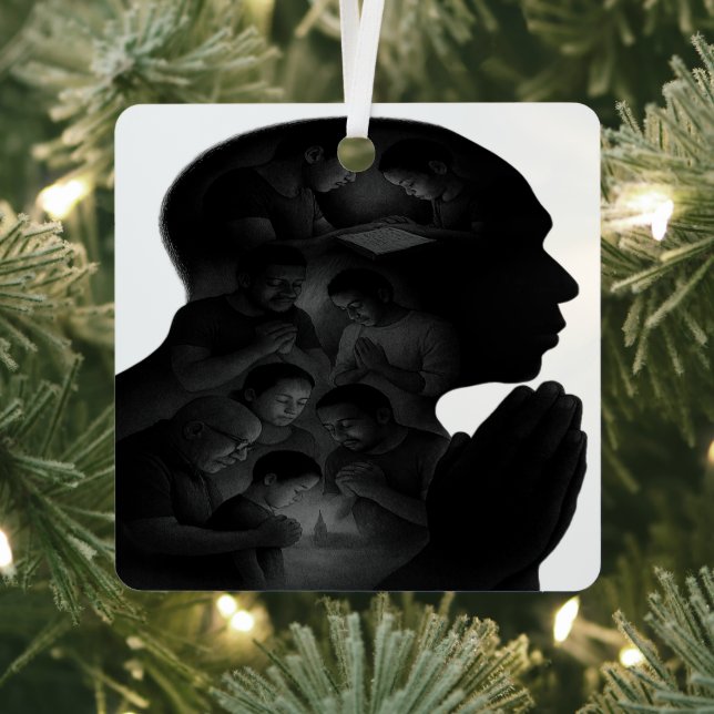 La foi de grand-père Voyage Ornement métallique (Insitu)