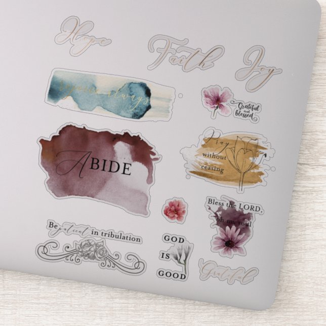 La foi en Dieu Stickers (Détail)