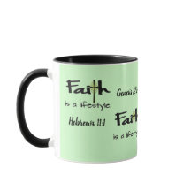 "La foi est un mode de vie" - Tasse / Mug pour boi