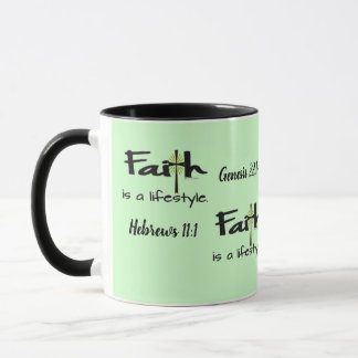 "La foi est un mode de vie" - Tasse / Mug pour boi
