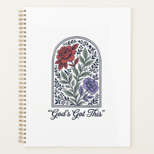 La foi florale vintage de Dieu s'en charge