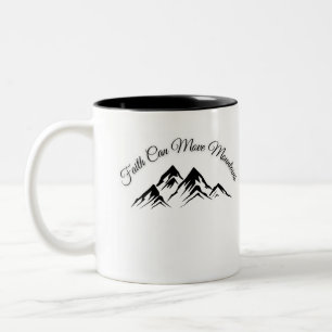 "La foi peut déplacer les montagnes - Mug Inspirat