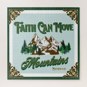 La foi peut déplacer les montagnes Puzzle