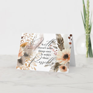 La Foi Rend Les Choses Possibles Cartes De Voeux