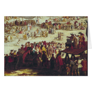 La foire chez Impruneta, détail de la droite