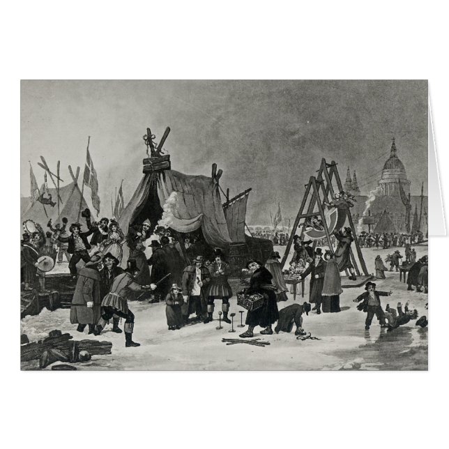 La Foire sur la Tamise (Devant horizontal)