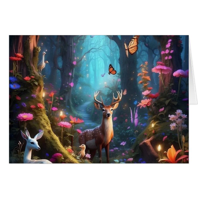 La forêt enchantée, une oasis mystique vierge à l' (Devant horizontal)