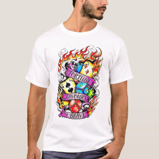 La Fortune Sourit aux Audacieux - T-shirt au style