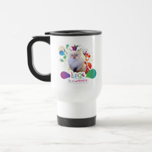 La fourrure de robe impressionnent la tasse de