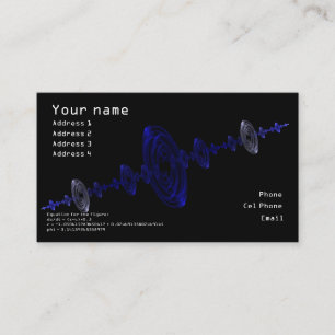 La fractale laisse tomber le carte de visite