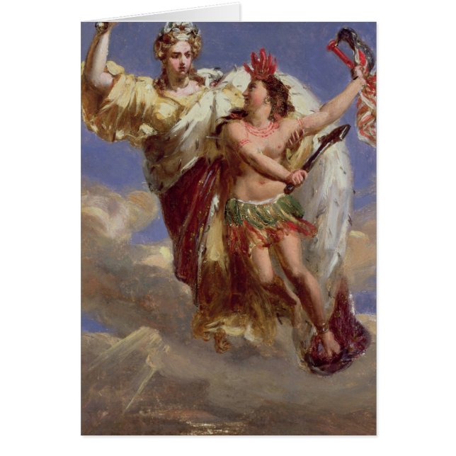 La France soutenant l'Amérique (Devant)