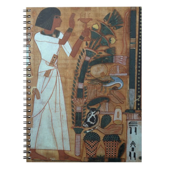 La fumigation d'Osiris, page du livre du Th (Devant)