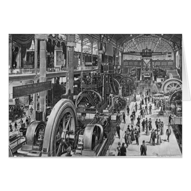 La Galerie des Machines Électriques Françaises (Devant horizontal)