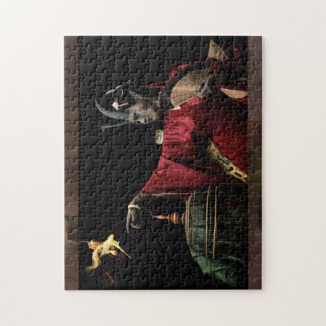 La Gardienne des Flammes – Puzzle gothique (Vertical)