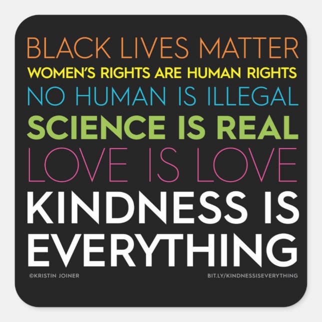 La gentillesse, c'est tout Stickers (Devant)