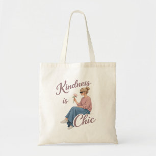 La gentillesse est Chic Sac Fourre-Tout Fille
