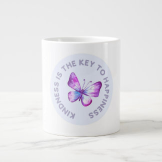 La gentillesse est la clé du bonheur papillon Mug