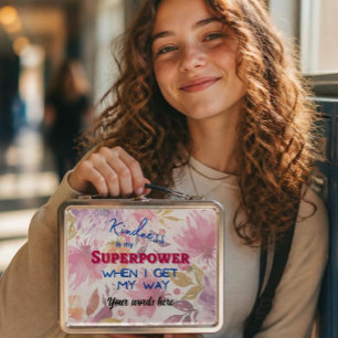 La gentillesse est ma superpuissance Lunchbox méta
