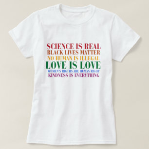 La gentillesse est tout le T-shirt Unité Progressi