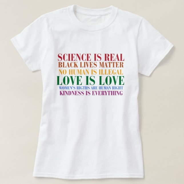 La gentillesse est tout le T-shirt Unité Progressi (Design devant)