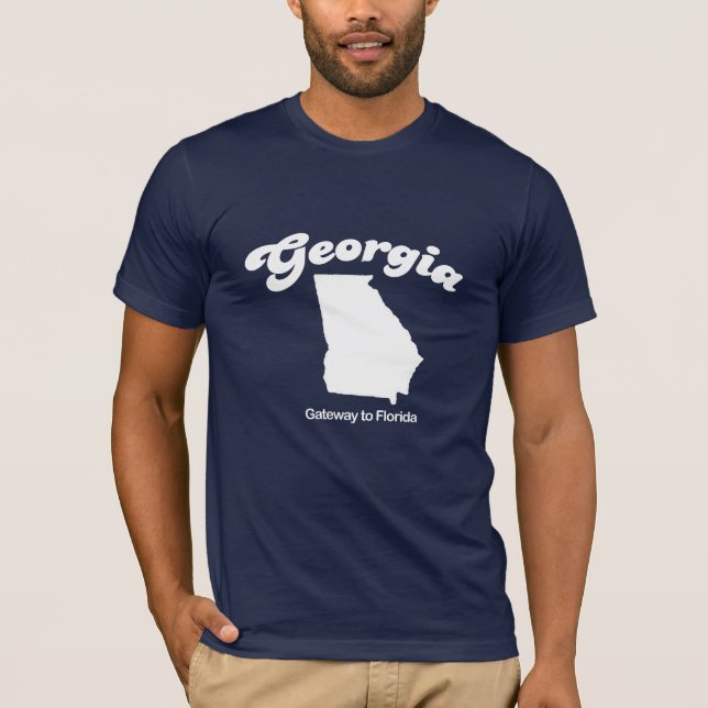 La Géorgie - passage au T-shirt de la Floride (Devant)