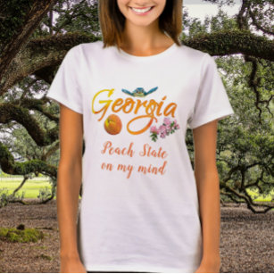 La Géorgie Prête L'État Dans Mon Esprit T-Shirt