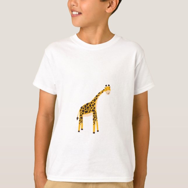 La girafe drôle T-shirt (Devant)