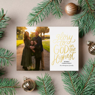 La Gloire D'Or Des Cartes photos Religieux À Dieu