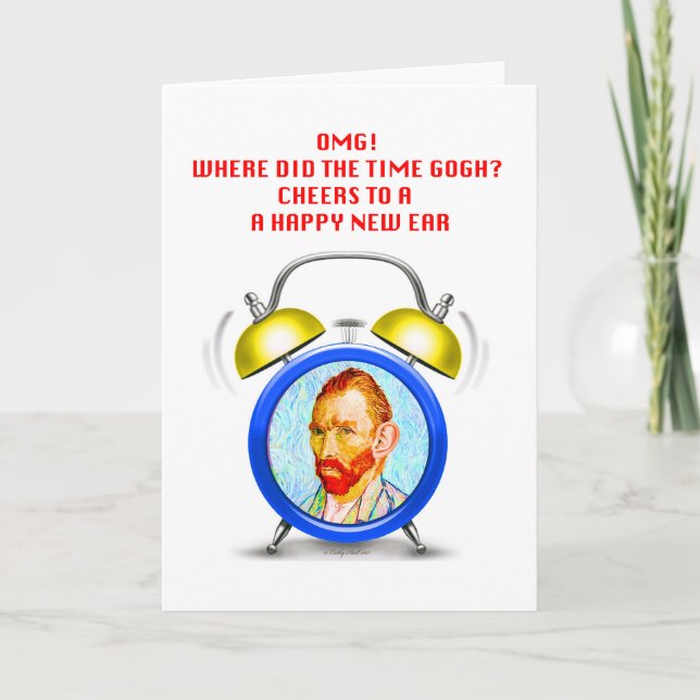 La Grande Carte de New Year (Devant)