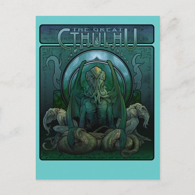 La Grande Carte Postale Cthulhu (Devant)