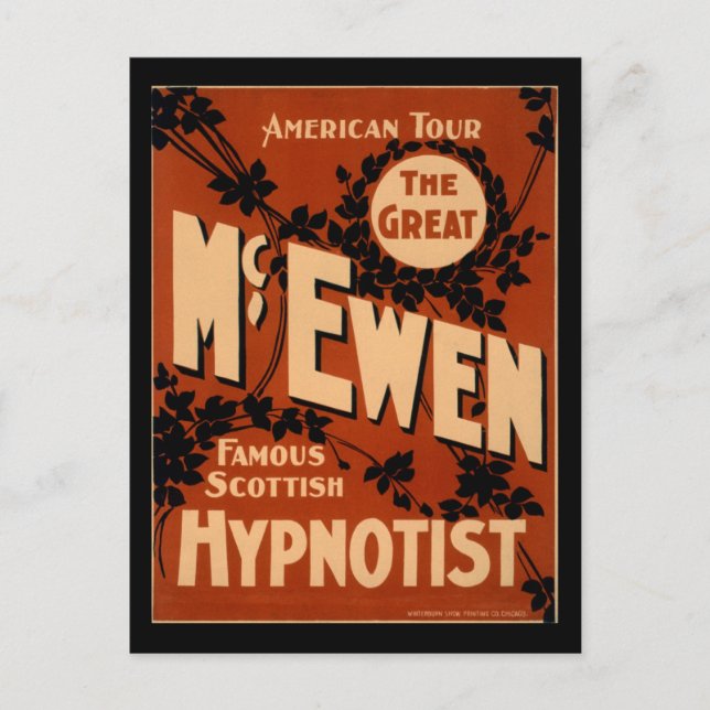 La grande carte postale McEwen (Devant)