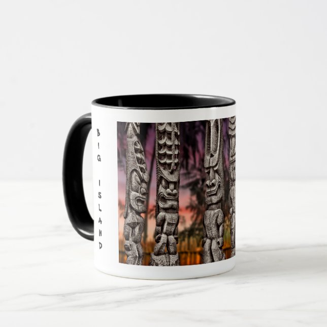La Grande Île, Tiki Tribal Council Café Mug (Devant gauche)