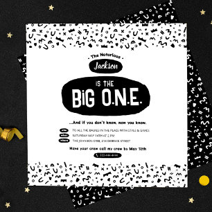 La Grande Invitation D'Anniversaire Hip hop