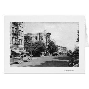 La Grande, Oregon Main Street View Photographie