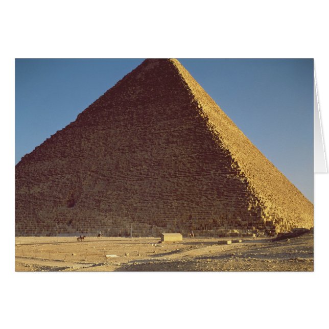 La Grande Pyramide du Vieux Royaume du Khufu (Devant horizontal)