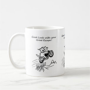 La grande tasse de cadeau de bande dessinée de
