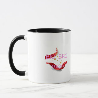 la grande tasse de café du bro thé ou chocolat cha