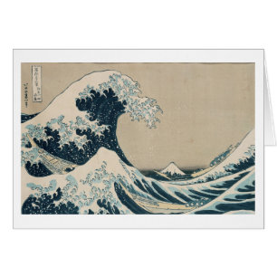La grande vague de Kanagawa, vues du mont Fuji