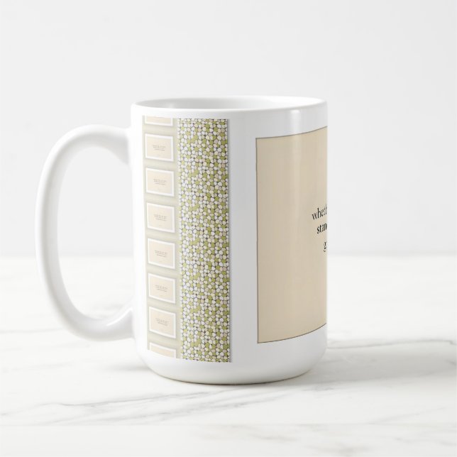 La gratitude demeure : une tasse de paix pour chaq (Gauche)