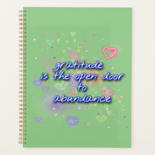 la gratitude est une porte ouverte sur l'abondance (Devant)