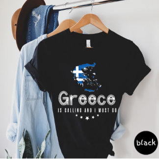 La Grèce Appelle Et Je Dois Aller T-shirt