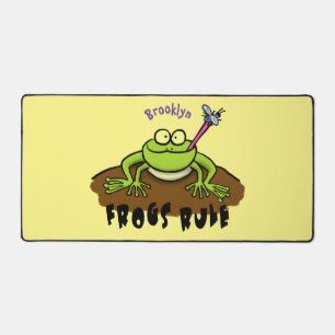La grenouille règle drôle dessin de grenouille ver
