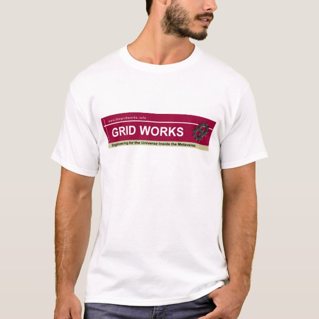 La grille fonctionne le T-shirt de base pour les (Devant)