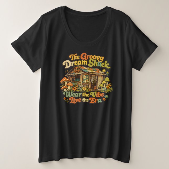 La Groovy Dream Shack : Tee basique pour femmes de (Design devant)